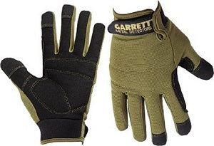 Garrett Metal Detecting Gloves - Army Green/ Size Large