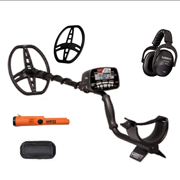 Garrett AT MAX Metal Detector, Wireless Headphones, Pinpointer, Hat,Co ...