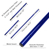 CKG Carbon Fiber Travel Handle (Blue)