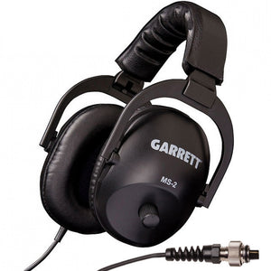 Garrett MS-2 Headphones with 2 Pin Connector for Garrett Metal Detector